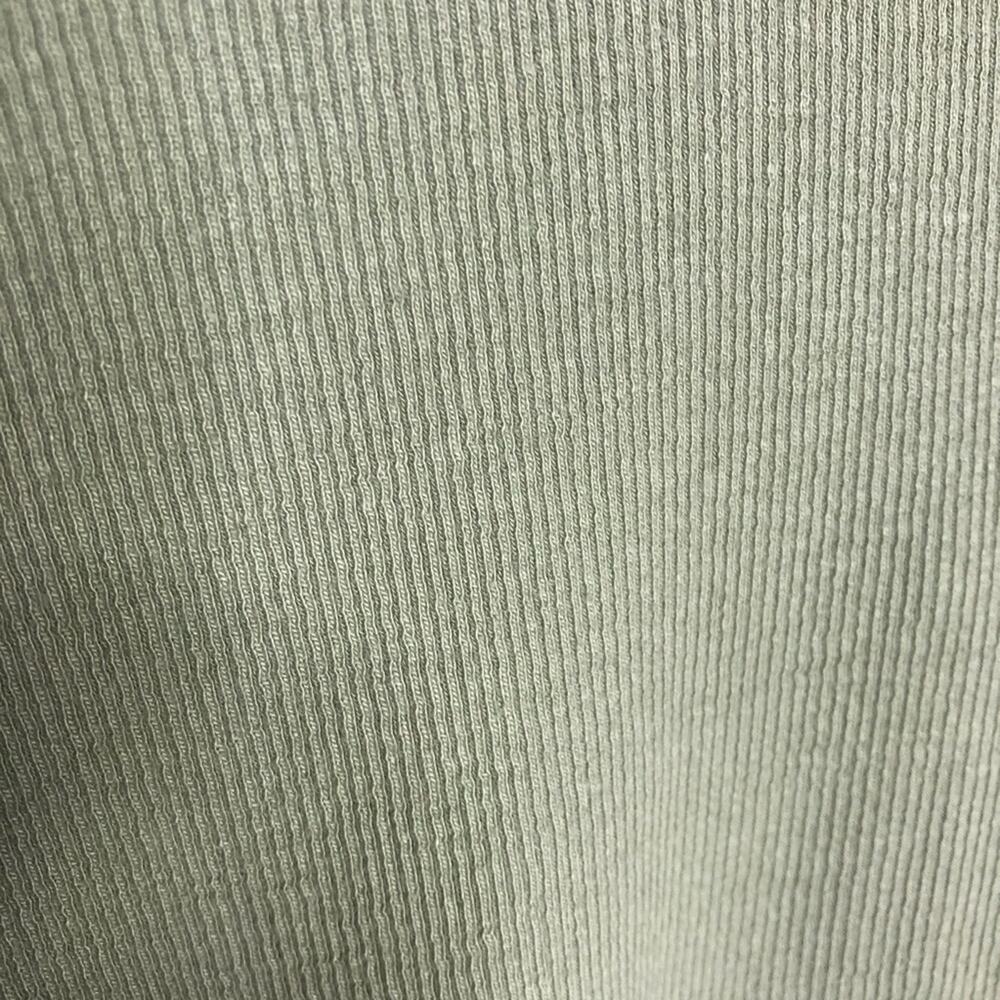 Athleta‎ light sage green ribbed knit hooded cropped top size Medium - Picture 7 of 14